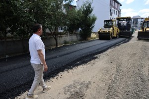 Kapaklı Genelinde Sıcak Asfalt Yol Çalışmaları Devam Ediyor